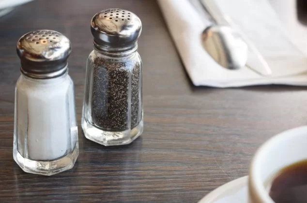 Salt and pepper shakers, a pair of things that go together