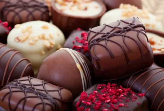 Assorted chocolates to inspire a chocolate nickname for a boyfriend