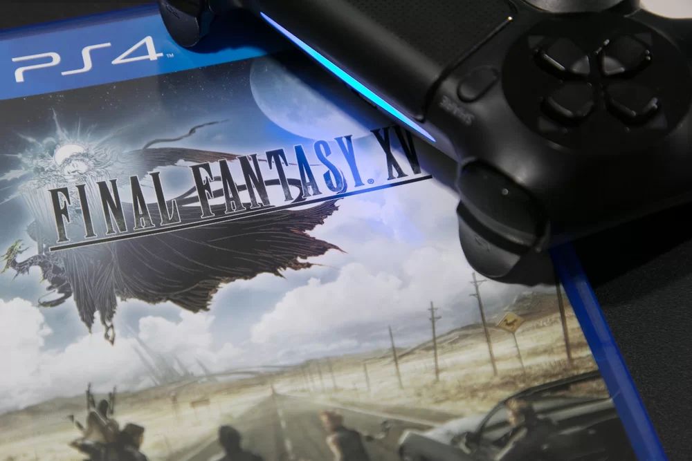 Final Fantasy game and game controller