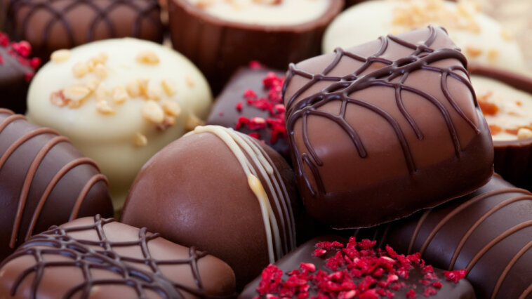 Assorted chocolates to inspire a chocolate nickname for a boyfriend